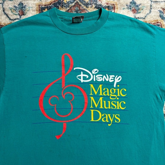 Vintage Disney Magic Music Days T-shirt Size XL - Picture 4 of 6